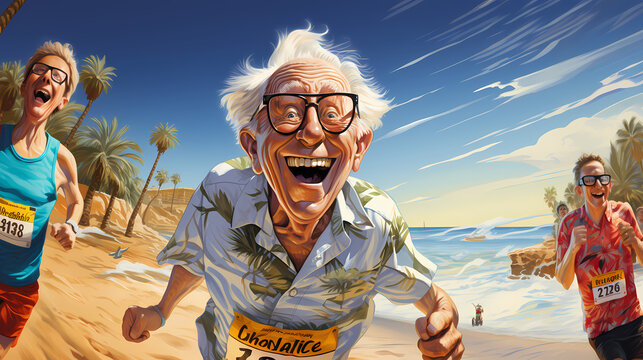 Old Man Running Cartoon Images – Browse 4,391 Stock Photos, Vectors, and  Video | Adobe Stock