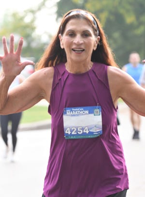 Gloria West is being celebrated as one of the founders of the Fox Cities Marathon as the event celebrates its 35th anniversary this September.